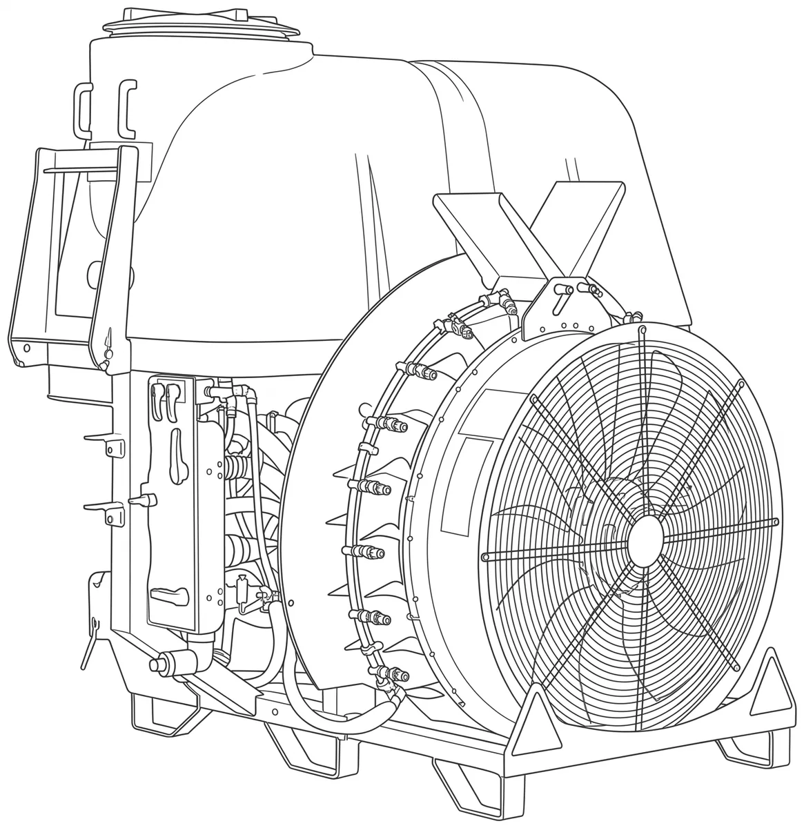 Dibujo técnico del ATS1000-2000