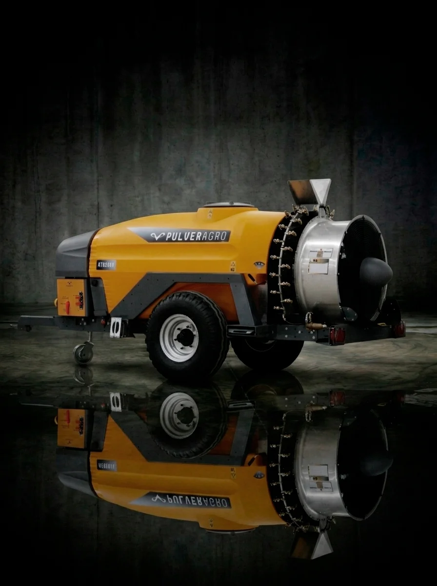 Atomizador arrastrado ATR200X de 2.000 litros con turbina KWS