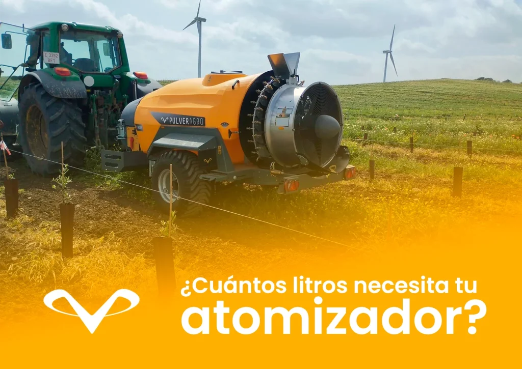 Cuantos litros necesita un atomizador agrícola